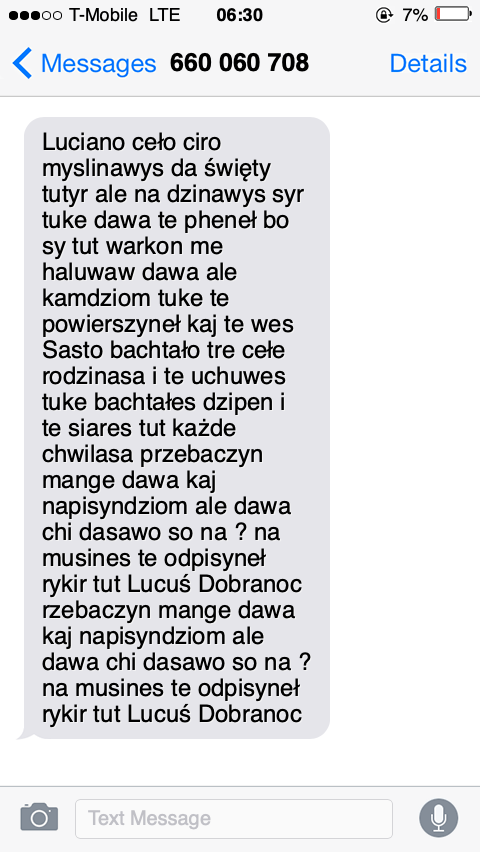 iphone-aado - Fake Text Message