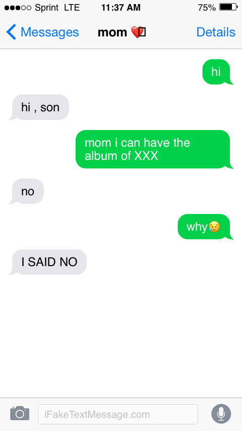 iphone-fY8o - Fake Text Message