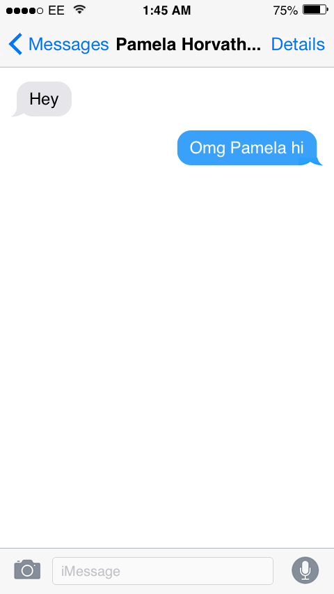 iphone-http - Fake Text Message