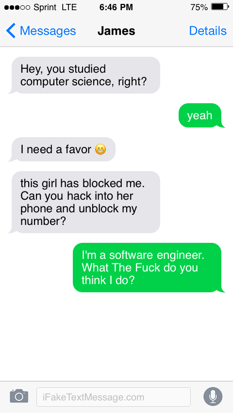 iphone-08gA - Fake Text Message