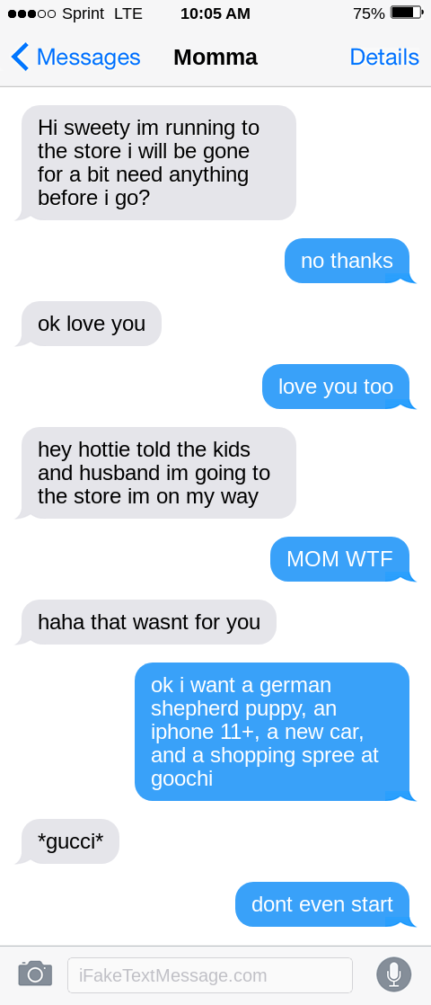 iphone-heYA - Fake Text Message
