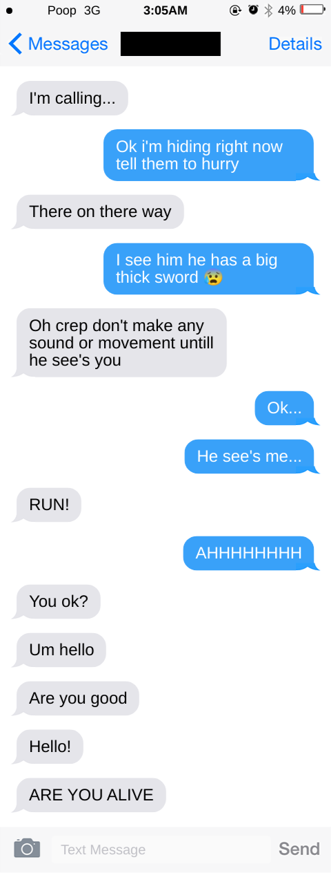 iphone-T4FB - Fake Text Message