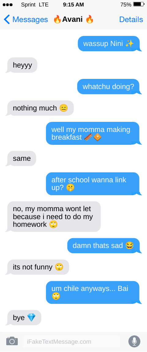 iphone-hD7B - Fake Text Message
