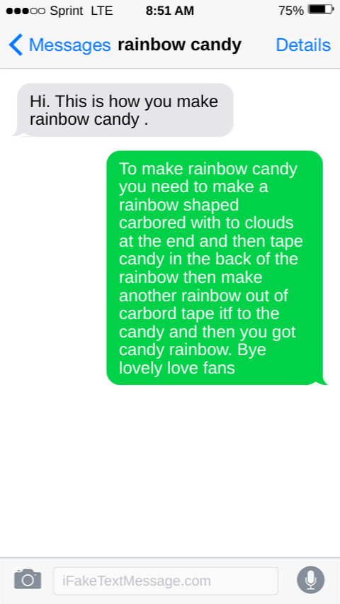 iphone-fYbD - Fake Text Message