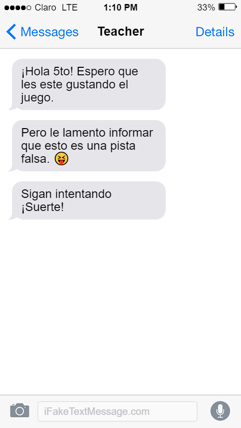 iphone-rVhD - Fake Text Message