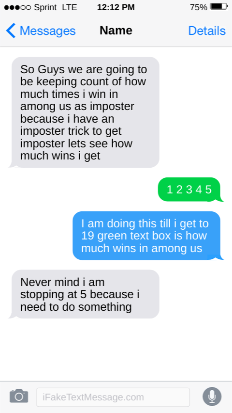 iphone-tK4C - Fake Text Message