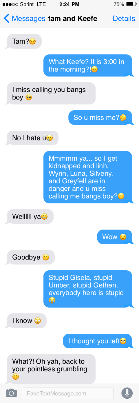 iphone-dACE - Fake Text Message