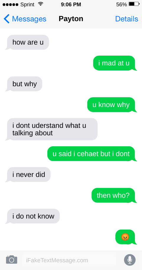 iphone-9SFG - Fake Text Message