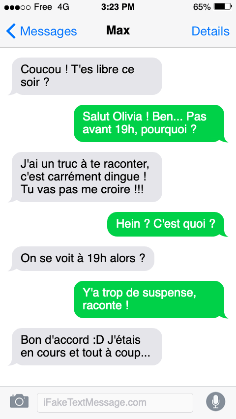 iphone-cPnH - Fake Text Message