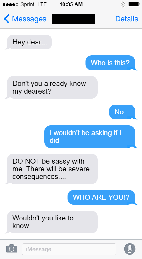 iphone-ogGH - Fake Text Message
