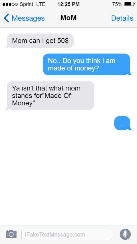 iphone-InMI - Fake Text Message