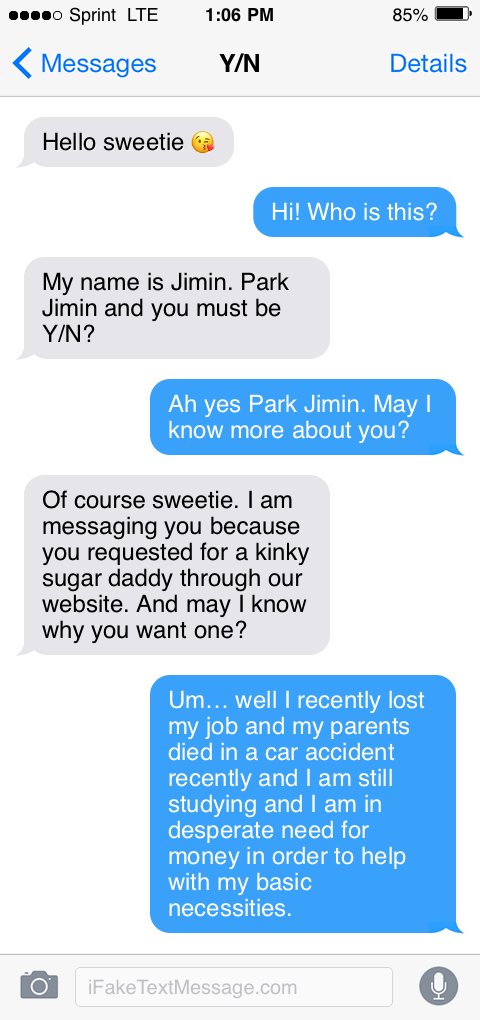 iphone-QtSK - Fake Text Message
