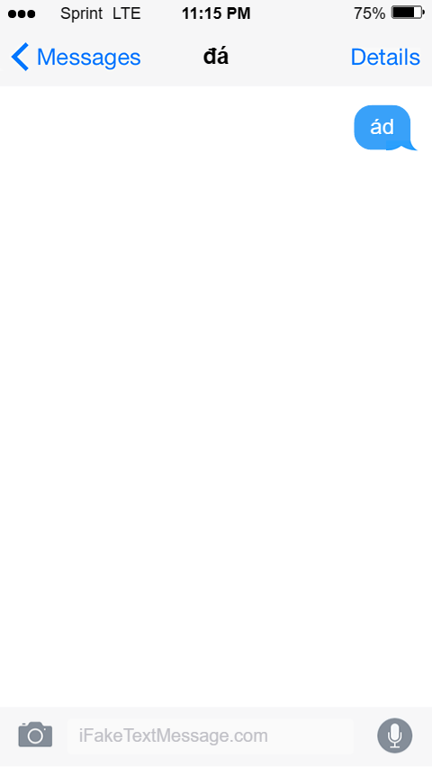 iphone-DoJM - Fake Text Message