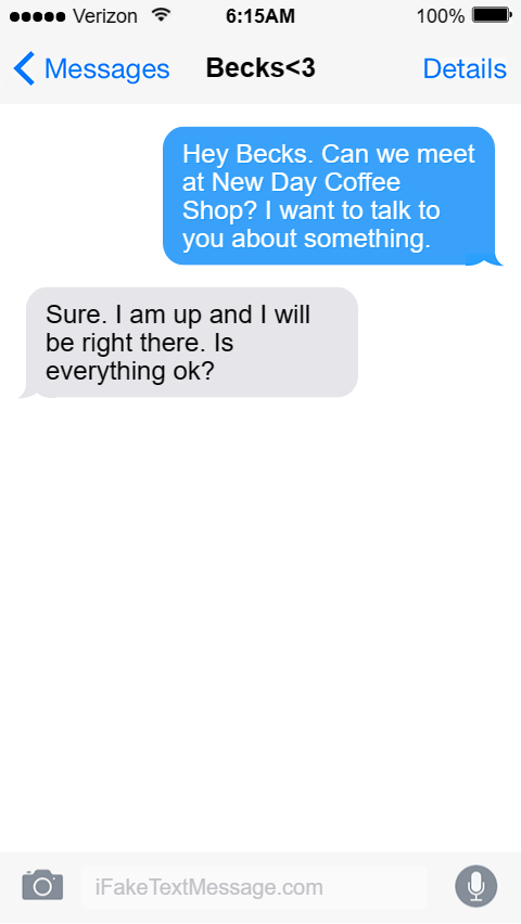 iphone-yU2M - Fake Text Message