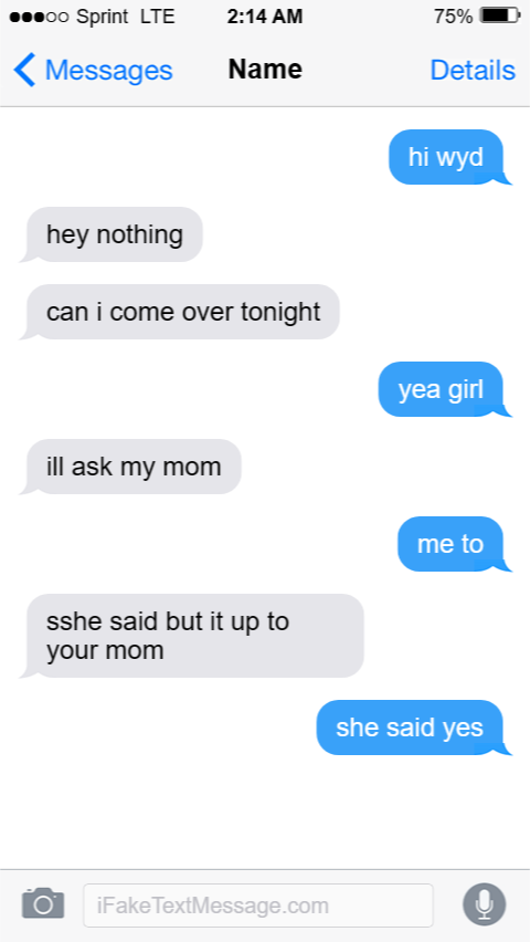 iphone-CD6M - Fake Text Message