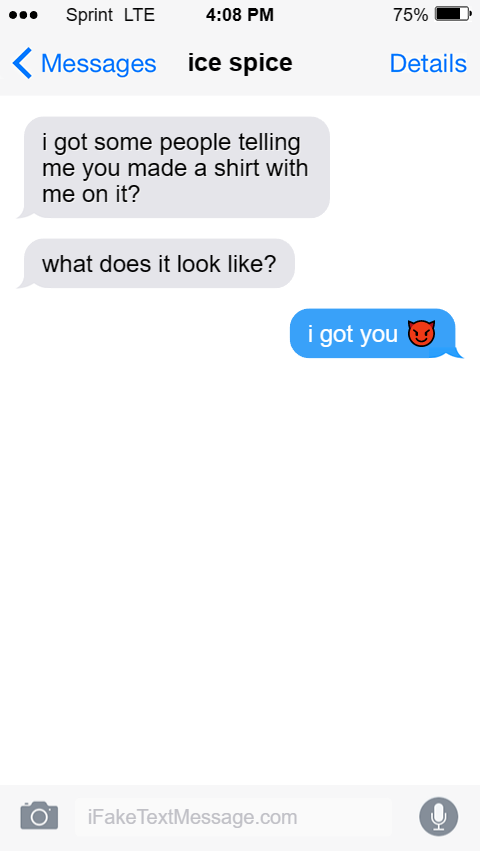 iphone-Gw4M - Fake Text Message