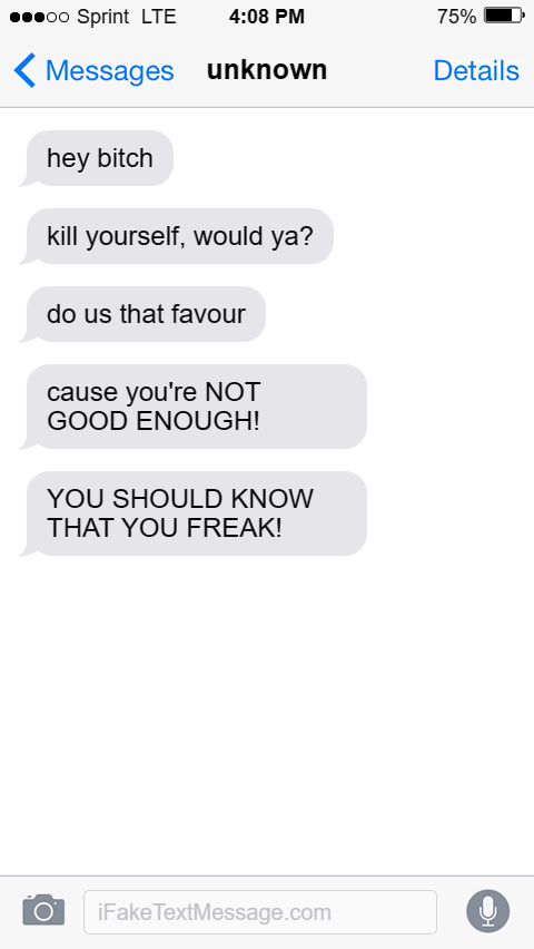 iphone-le8M - Fake Text Message