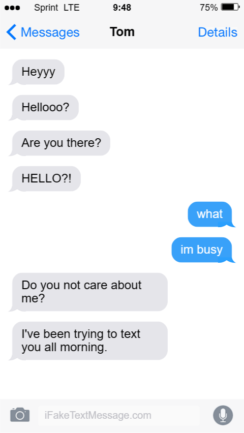 iphone-rs9M - Fake Text Message