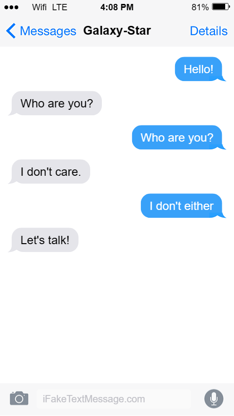 iphone-2NpN - Fake Text Message