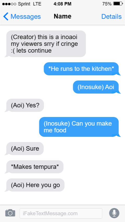 Fake Text Message | Make Fake Text Conversation