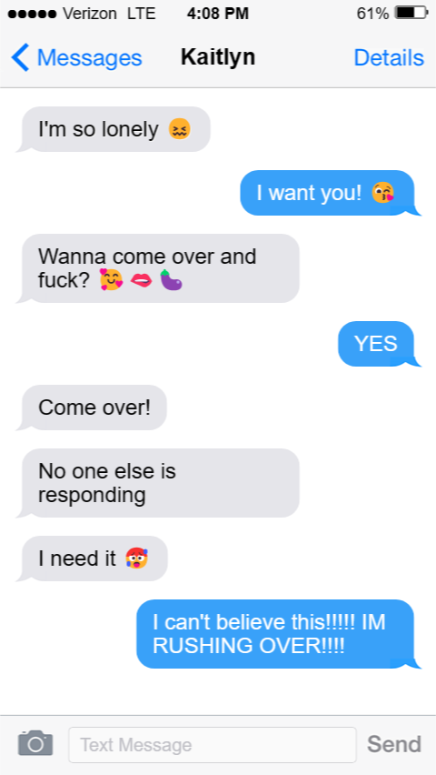 iphone-GsBN - Fake Text Message