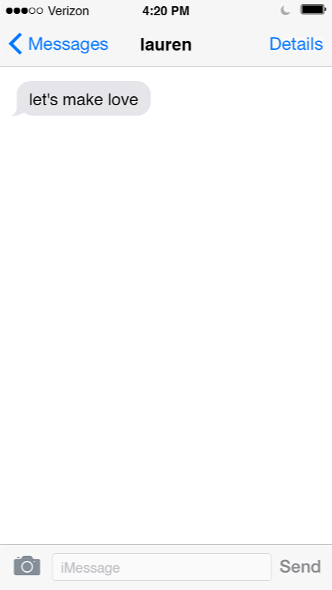 iphone-qPBN - Fake Text Message