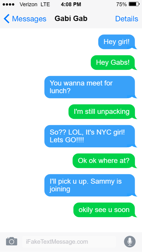 iphone-wJQN - Fake Text Message