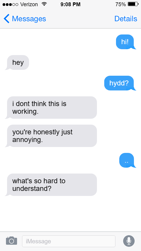 iphone-CfVN - Fake Text Message