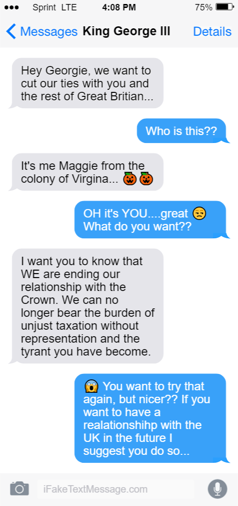 iphone-NT5N - Fake Text Message