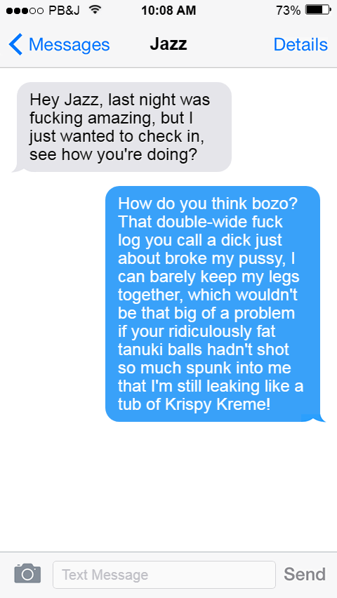 iphone-zFSN - Fake Text Message