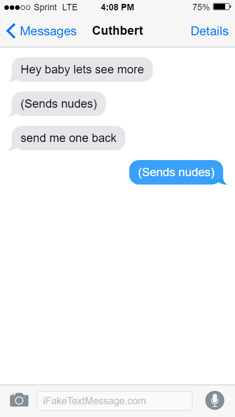 iphone-2v7N - Fake Text Message