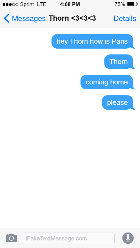 iphone-IA8N - Fake Text Message