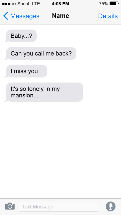 iphone-VwnO - Fake Text Message