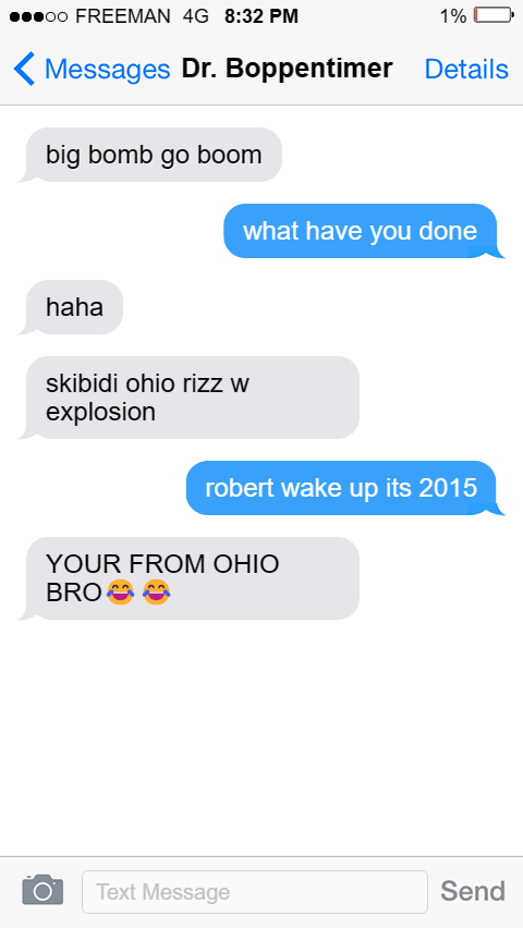 iphone-b4nO - Fake Text Message