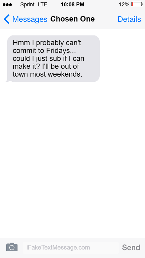 iphone-kQhO - Fake Text Message