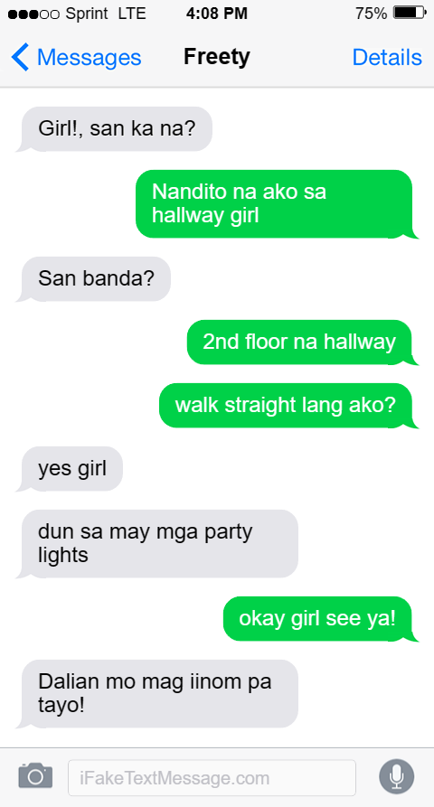 iphone-28xO - Fake Text Message