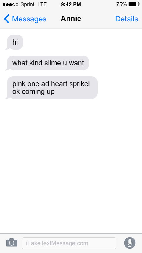 iphone-8ryO - Fake Text Message