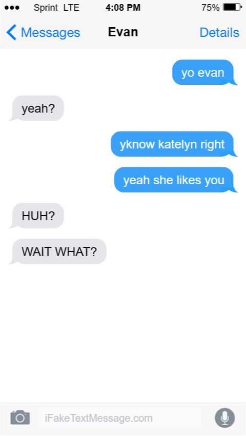 iphone-CiyO - Fake Text Message