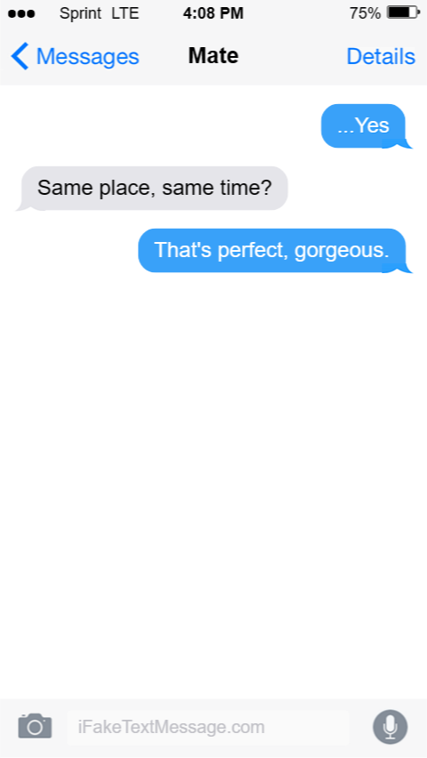 iphone-GJEO - Fake Text Message