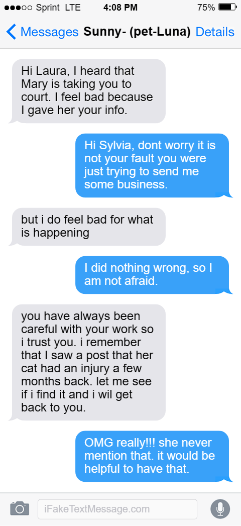 iphone-PryO - Fake Text Message