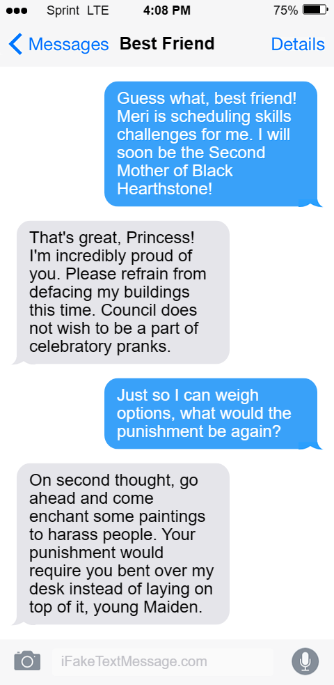 iphone-RCEO - Fake Text Message