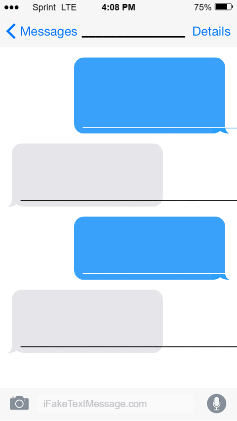 iphone-SeDO - Fake Text Message
