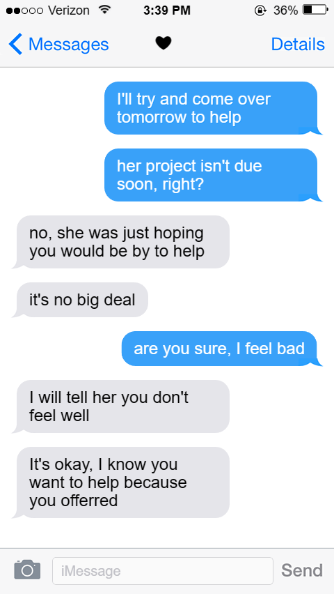 iphone-XoyO - Fake Text Message