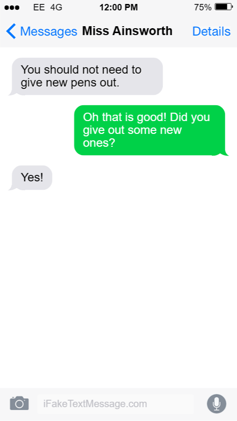 iphone-aMDO - Fake Text Message