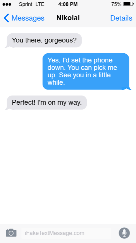 iphone-rLEO - Fake Text Message