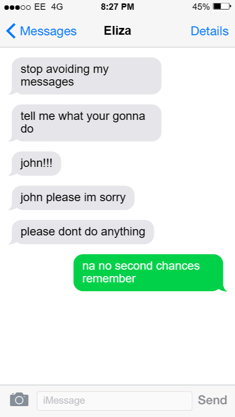 iphone-sPvO - Fake Text Message