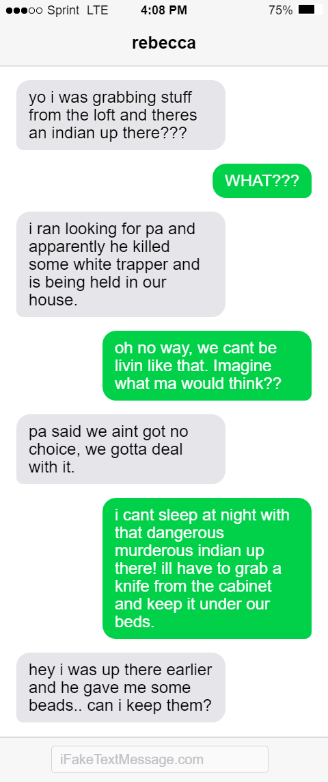 iphone-O1SO - Fake Text Message