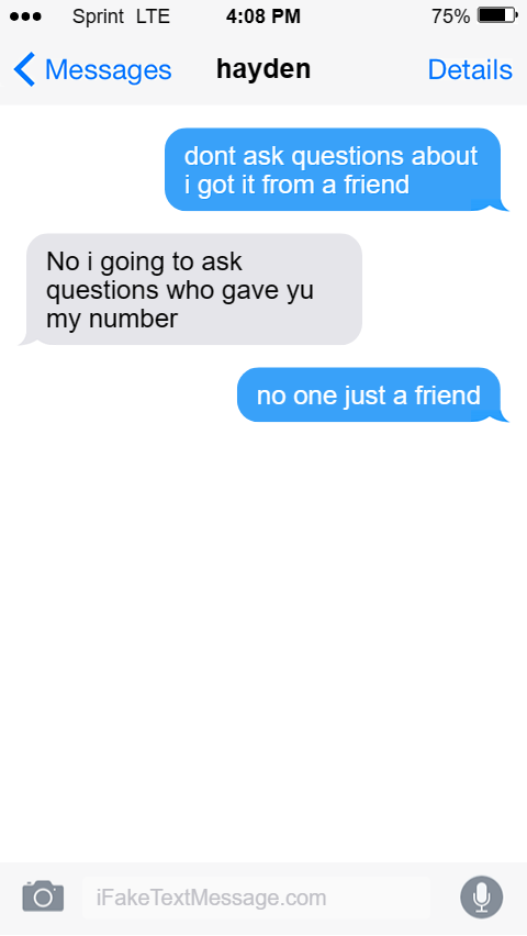 iphone-bYYO - Fake Text Message