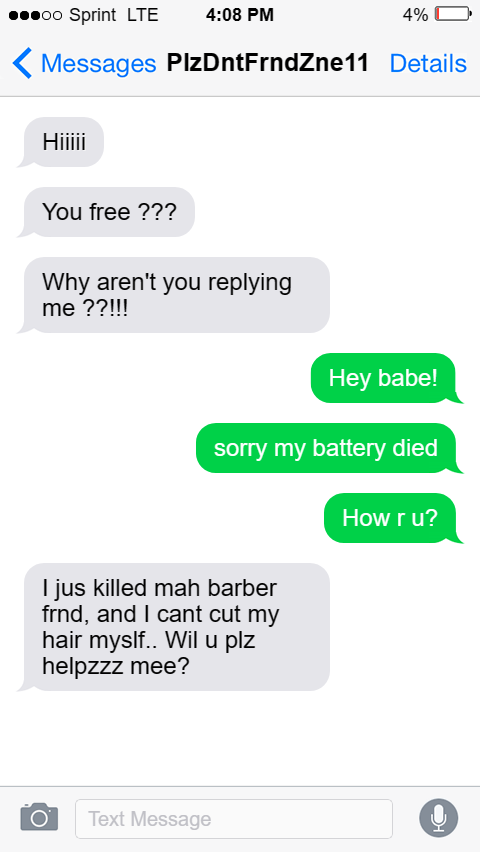 iphone-ekPO - Fake Text Message