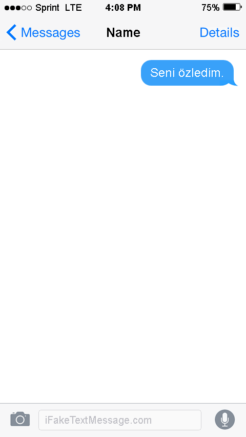 iphone-hSPO - Fake Text Message